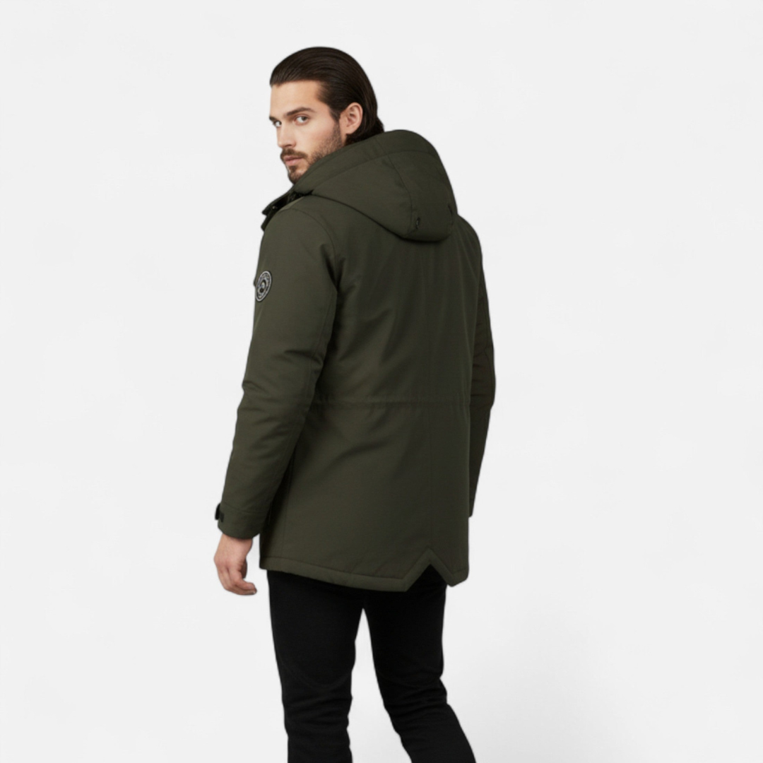 Men’s Hooded Zip Jacket – Everyday Classic