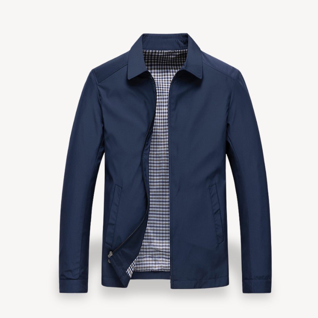 Men’s Zip Jacket – Clean Everyday Essential