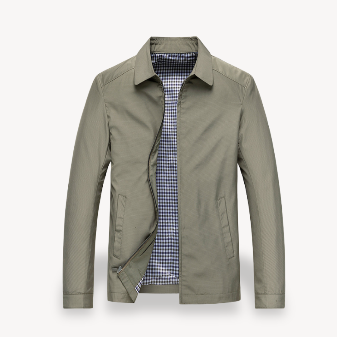 Men’s Zip Jacket – Clean Everyday Essential