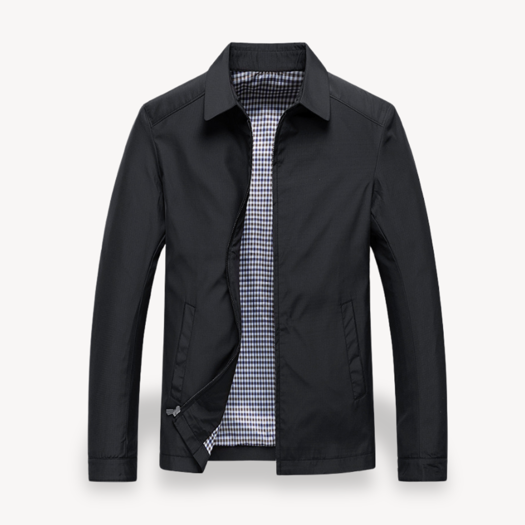 Men’s Zip Jacket – Clean Everyday Essential