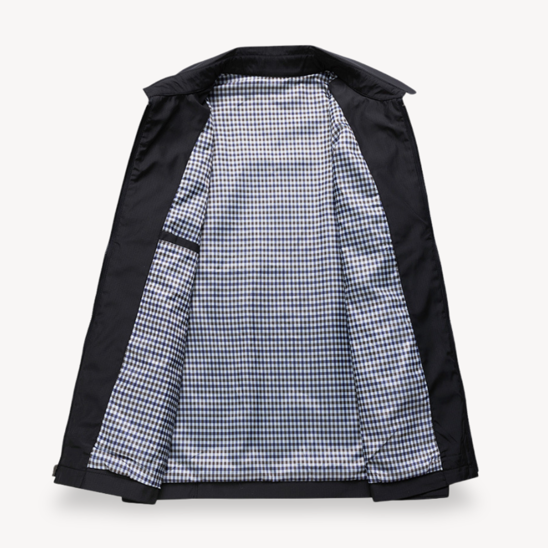 Men’s Zip Jacket – Clean Everyday Essential