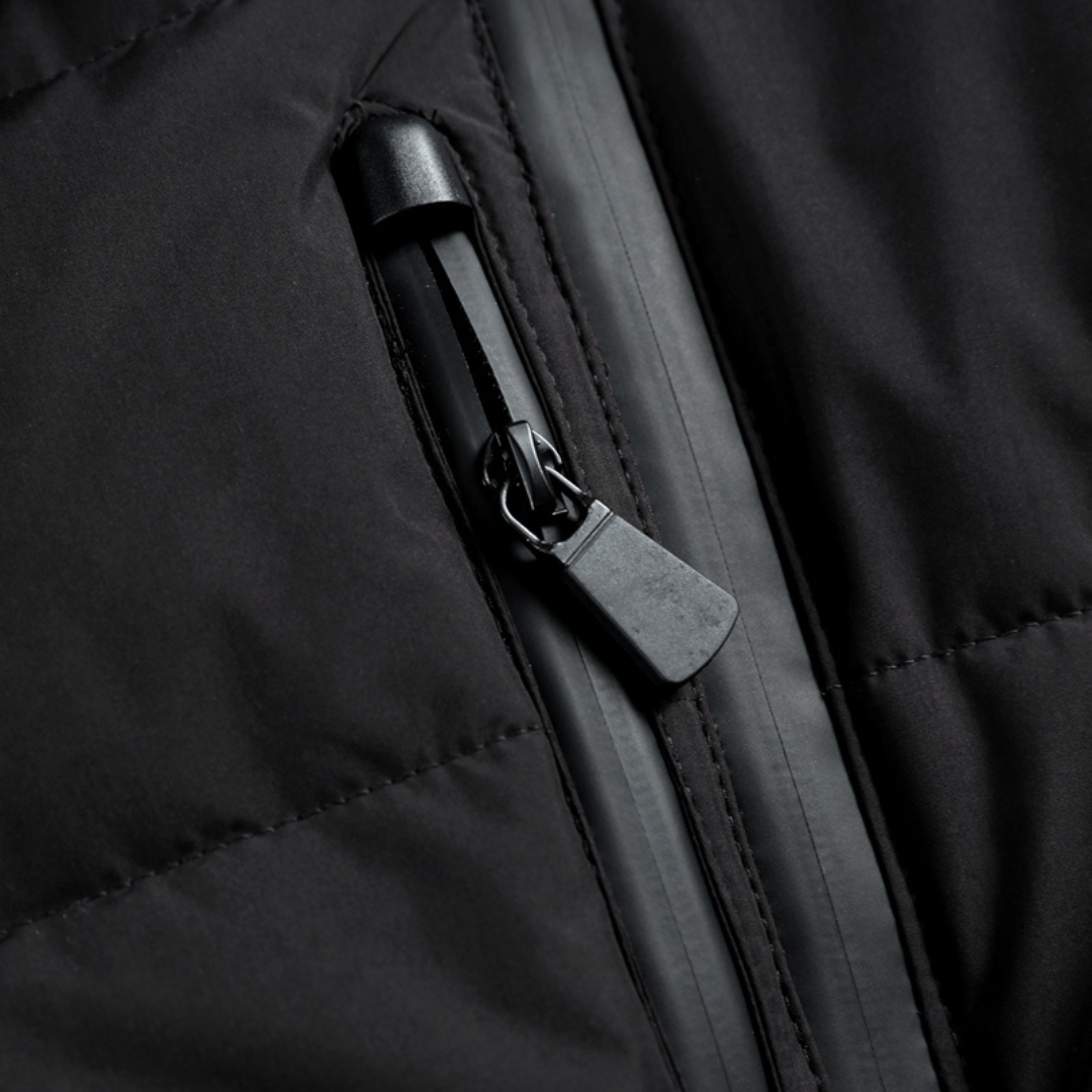 Women’s Belted Puffer Jacket – Structured Winter Layer